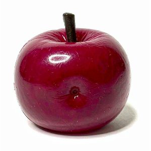 Dough Red Apple Squishy — Heavy Slow Rising Apple Stress Toy