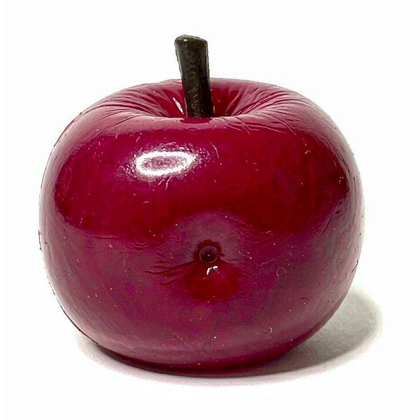 Dough Red Apple Squishy — Heavy Slow Rising Apple Stress Toy