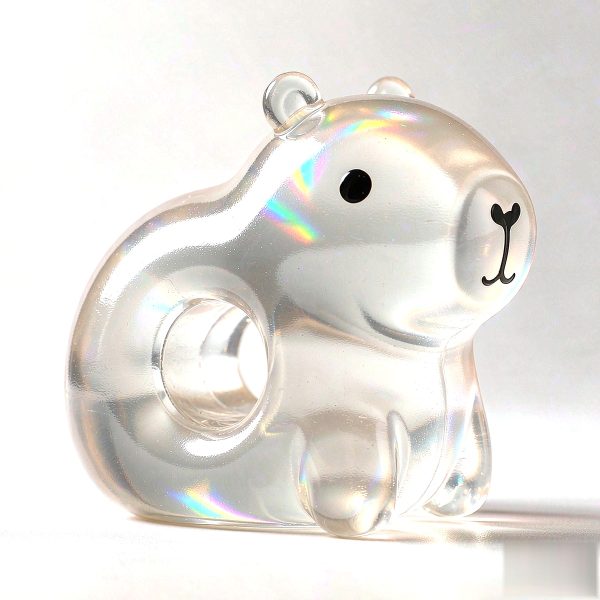 DIY Capybara Squishy Shell — Translucent Capybara Fidget